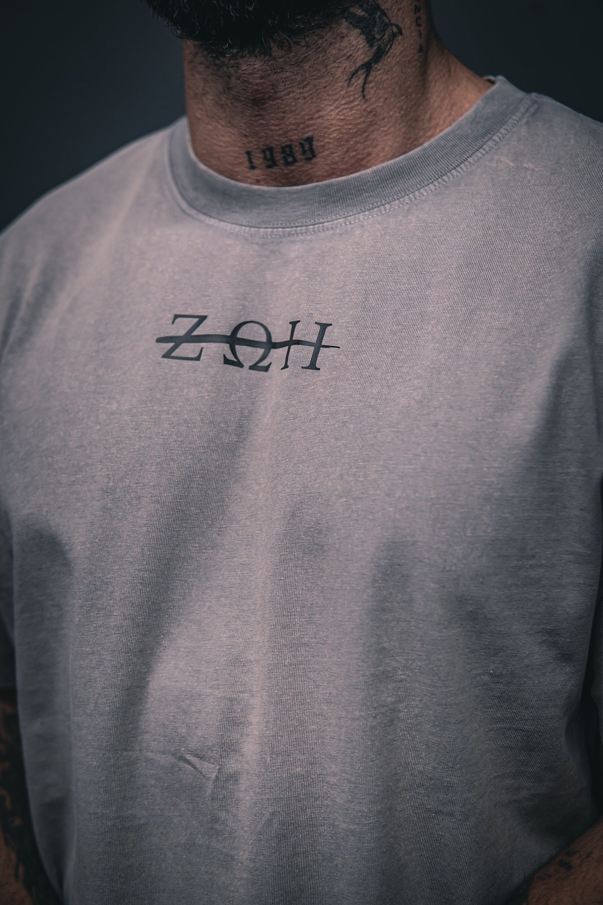LD Legacy T-Shirt in Garment Grey